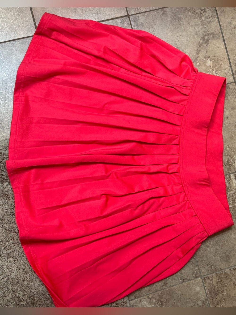 Pleaded skirt